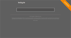 Desktop Screenshot of belzig.de