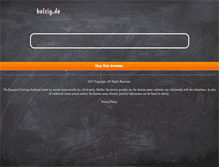 Tablet Screenshot of belzig.de